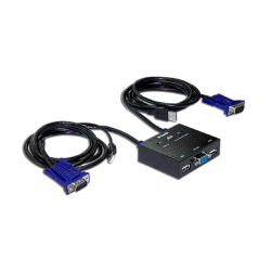 D-link KVM-221 2-PORT USB With Audio Support Kvm Switch