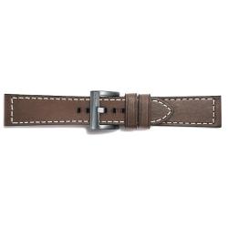 Young Pioneer Yp Leather Tuscany Strap For Samsung Gear S3 - Brown