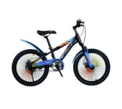 Psm 20" Mountain Bike For Kids Black Blue