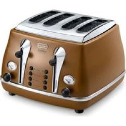 Delonghi Icona Vintage 4 Slice Toaster