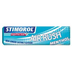 Stimorol - Air Rush Menthol Chewing Gum Roll 10PC
