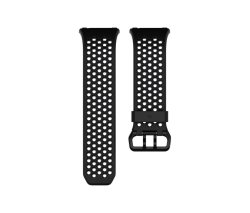 Fitbit Ionic - Sports Band - Black grey - Large