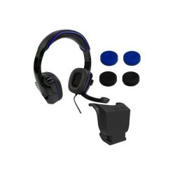 Sparkfox Playstation 4 Core Gamer Pack Headset Battery Pack And Thumb Grips