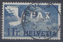 Switzerland 1945 Pax 1fr Fine Used
