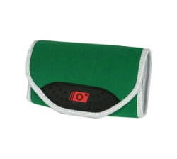 Always Wrap-up Case Pouch Bag For Compact Digital Camera Slim - Green white Clearance Stock