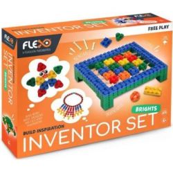 Flexo Inventor Set Brights 815 Pieces 200 Bricks + 2 Tendon Sheet 600
