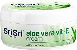 Sri Sri Tattva Aloe Vera Vit-e Cream - 100 Gm Pack Of 2