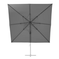 Umbrella Replacement Cover Aluminium Dark Grey 290CMX290CM