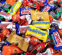Chocolate Candy Variety Assortment Nestle Crunch Snack Size Kitkat Miniatures Butterfinger Baby Ruth Bars Snickers 3 Musketeers Minis Godiva Lindt Milk Chocolate Truffle Red