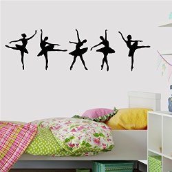 Decal The Walls Ballerina Dancers Wall Decal