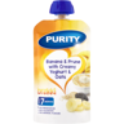 Purity Banana & Prune With Creamy Yoghurt & Oats Breakfast Puree 7 Months+ 110ML