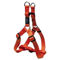 Rogz Utility Reflective Step-in Harness - Snake Medium Orange