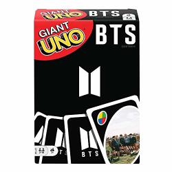 Giant Uno Bts Card Game With 108 Cards Based On Bts Global Superstars Global Boy Band Gift For Boys And Girls Age 7 Years & Older