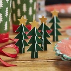 Christmas Patterns - MINI Christmas Trees Pack Of 5