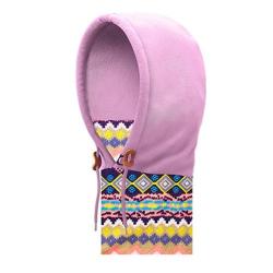 Aonijie Sweet Macarons Style Unisex Windproof Anti-cold Hood Neck Scarf Winter Warmer Full Face M...