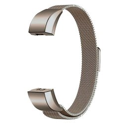 Fitbit Alta Milanese Loop Watch Strap-white Gold