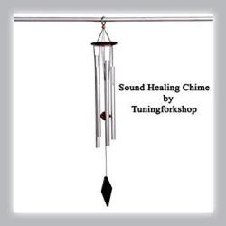 Tuningforkshop Sound Healing Sacred Solfeggio Wind Chime Small Free Shipping
