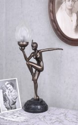 Stunning Art Deco Dancer Table Lamp