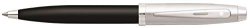 Sheaffer 100 Black Lacquer Ballpoint Pen With Chrome Trim