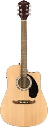 Fender FA-125CE Dreadnought Acoustic Guitar Natural