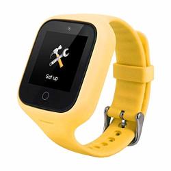 Lumumi Positioning Kids Safe Smartwatch Anti Lost Kids Smartwatch Phone Lps Tracker Sos Clock Yellow