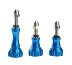 Aluminum Replacement Screws For All Gopro - Blue