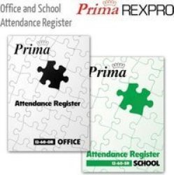 Office Attendance Register Book A4