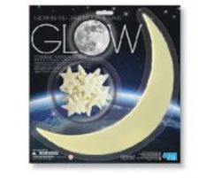 4M Ind 4m Glowing Imaginations Glow Moon Large & Star