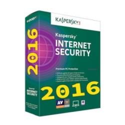 Kaspersky Internet Security 2016 - 3 User Dvd