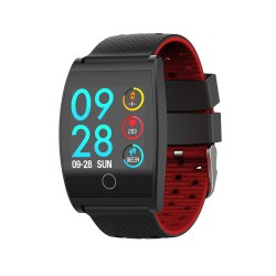 Smart Watch Heart Rate Monitor Tracker Fitness Sports Watch - Red