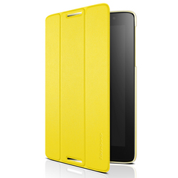 Lenovo A5500 8" Folio Case & Film in Yellow