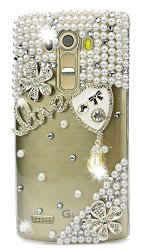 Stenes Sparkly Shield Pendant Flowers Love Case For Huawei Mate 10 Pro - Crystal