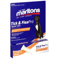 Marltons Xl dog Tick And Flea Pro Spot 4.02ML