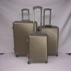 Special Offer Set Of 3 Suitcases Travel Trolley Luggage PC With Universal Wheels