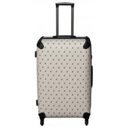 Polo Classic Double Pack Large 4 Wheel Trolley Case Beige