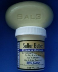 SAL3 Sulfur Soap - 10% Sulphur 3% Salicylic Acid Skin Care + Sulfur Cream 'n Ointment
