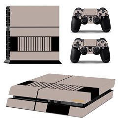 PS4 Skins Retro Nes Sticker Camo Vinly Decal Cover For Sony PS4 Playstation 4 Console And Controller - Retro Nes