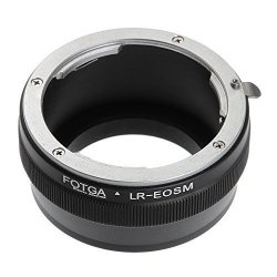 Focusfoto Fotga Adapter Ring For Leica R Lr Lens To Canon Eos Ef-m Mount Mirrorless Camera Body M1 M2 M3 M5 M6 M10 M50 M100