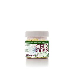 Cbd Hard Gel Capsules Slow Release Veggie Caps 600 Mg 30 Capsules