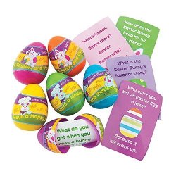 Joke-filled Plastic Easter Eggs