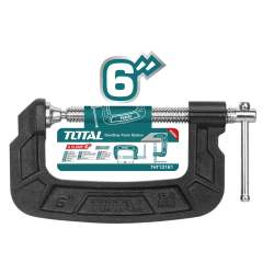 Totai Total G-Clamp 150MM 6" Malleable Cast Iron
