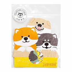 Mind Wave Japanese Washi Shiba Inu Stickers pack Of 30 Shiba Inu Puppies 78491