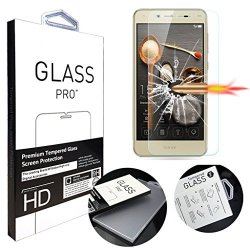 Huawei Y6 2 Screen Protector 1 Pack Wxzipo Anti-scratch Tempered Glass Ultra-clear Screen Protector For Huawei Y6 II honor 5A 5.5"