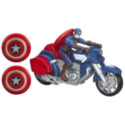 MARVEL Captain America Shield Blast Motorcycle Vehicle