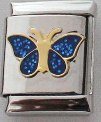 Blue Butterfly 13MM Charm