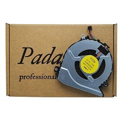 Padarsey Laptop Cpu Cooling Fan For Hp Pavilion 17-G100 17-G101DX 17-G179NB 17-G053US 17-G119DX 17-G121WM 17-G037CY 15-AB 15-AB000 15-AB100 15-AB273CA 15T-AB200 15-ABXXX Series 806747-001 812109-01