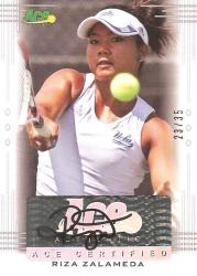 Rita Zalameda - Leaf Ace Authentic 2013 - "certified Autograph" Card Ba-rz1 23 Of 35