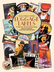 Luggage Old-fashioned Labels Dover Stickers