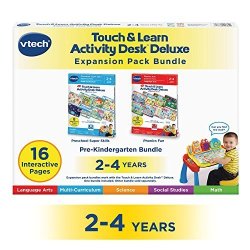 vtech touch & learn activity desk deluxe expansion pack