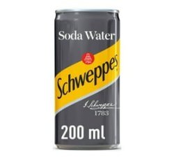 Soda Water Soft Drink Cans 24 X 200 Ml